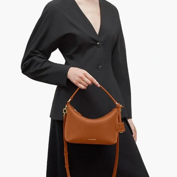 MAISON de SABRÉ small leather soft hobo - Picture 3 of 16